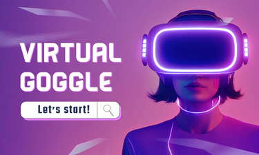 VirtualGoggle.com - Creative brandable domain for sale